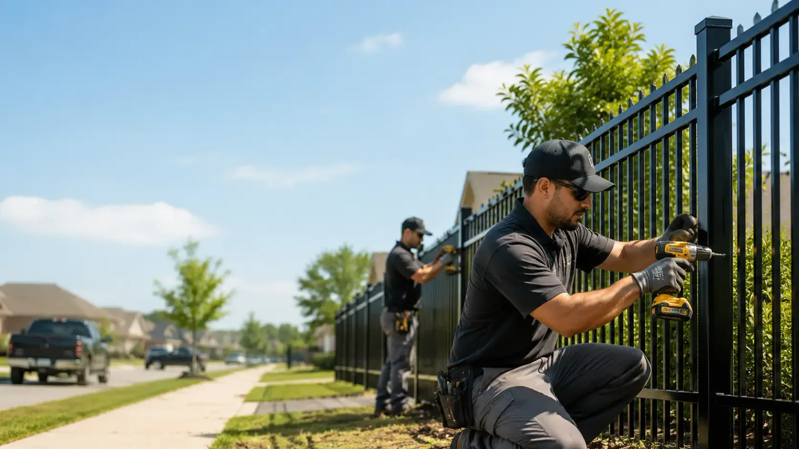 Metal Fence Installation in Livonia, NY